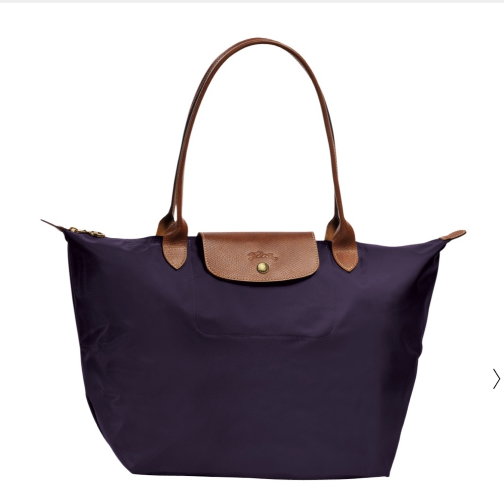 Longchamp Le Pliage Large in Bilberry